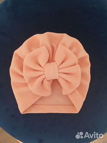 Шапка тюрбан для девочки