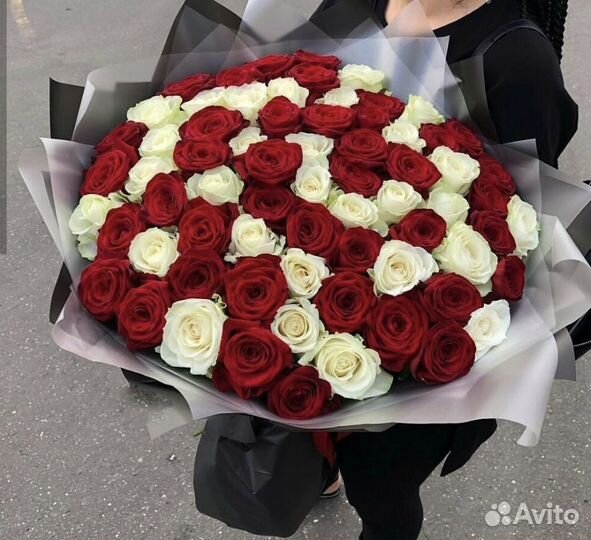 Букет из 59 розы Цветы Красноярск