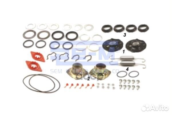 SEM12033 р/к торм. вала на ось (рмп) 4шар.опоры