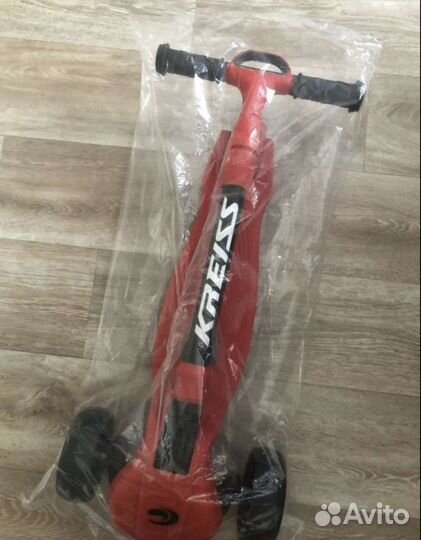 Самокат детский трехколесный складной