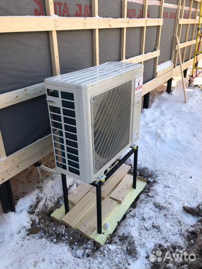 Тепловой насос для Барнхаус