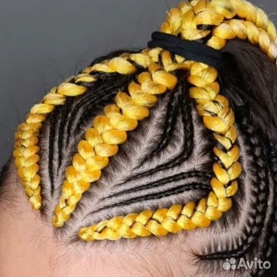 Причёска косички