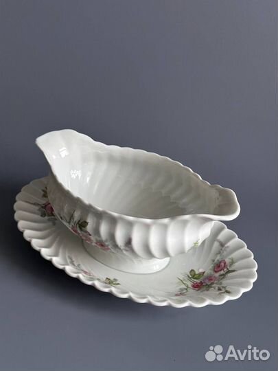 Соусник с моноблюдом haviland франция винтаж