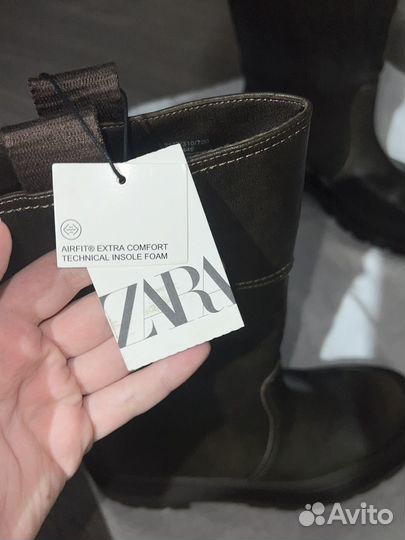 Сапоги zara 38