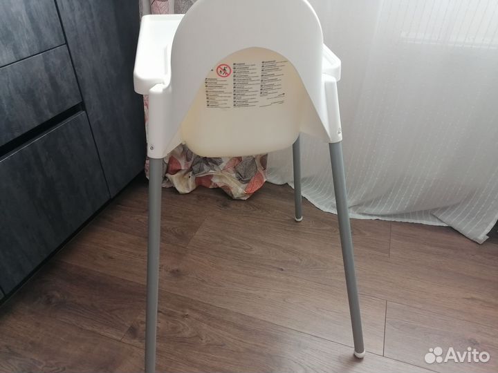 Стульчик для кормления IKEA Antilop бу со столиком