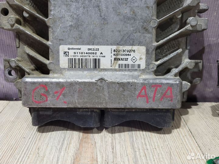 Эбу комплект nissan almera G15