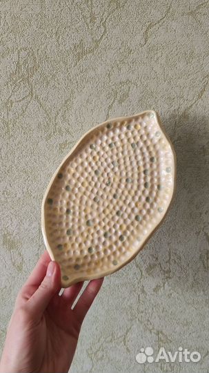 Керамика ручной работы тарелка