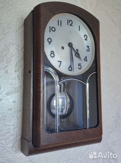 Антикварные настенные часы Junghans 1938 г