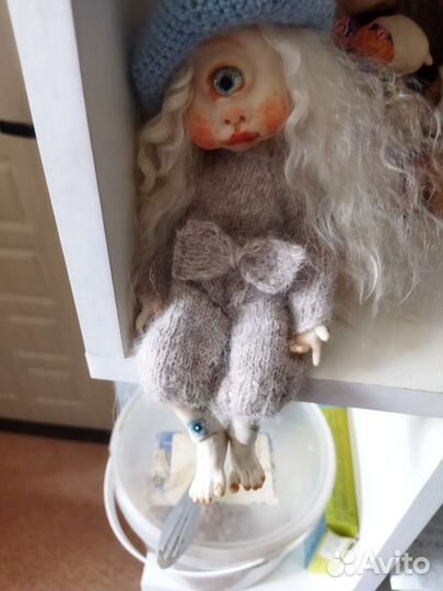 Шарнирная кукла ручной работы