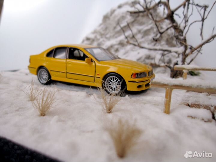 Диорама 1:43 зимний ручеек