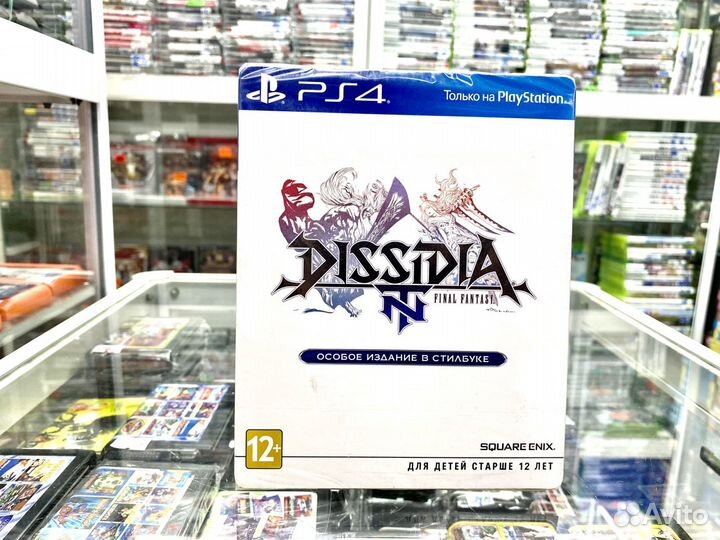 Dissidia Final Fantasy Стилбук игра для Ps 4 Новый