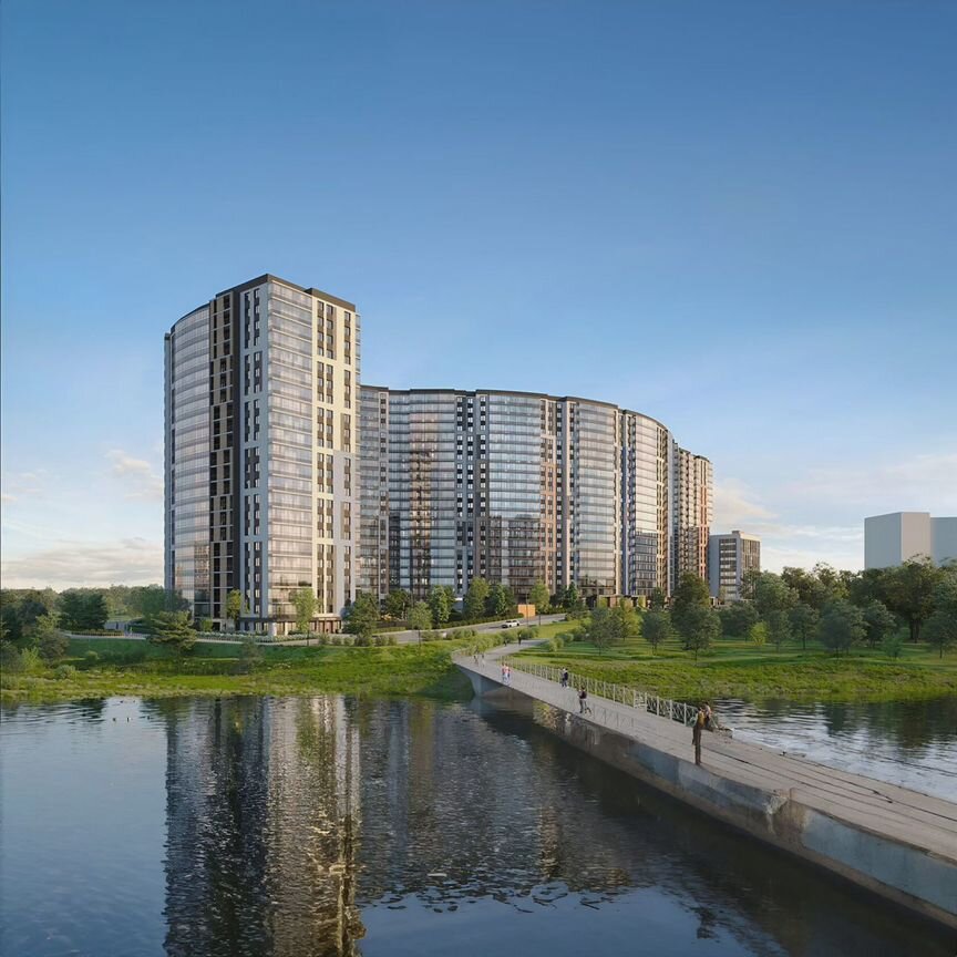 2-к. квартира, 63,1 м², 19/22 эт.