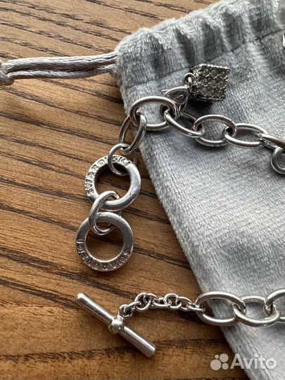 Swarovski серьги и браслет