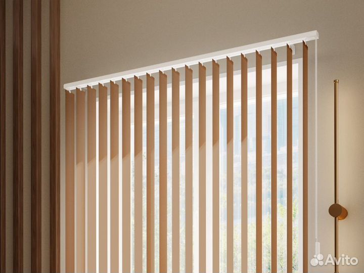 Жалюзи вертикальные Синие RAL9229