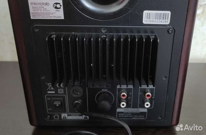 Корпус от сабвуфера Microlab FS330