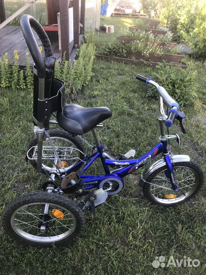 Трехколесный велосипед детской для дцп