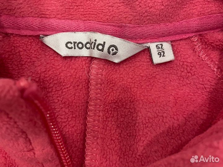 Флисовый комбинезон crockid 92