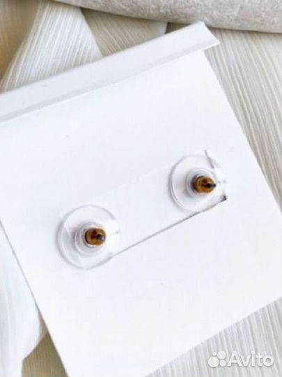 Новые серьги Ralph Lauren узелки оригинал