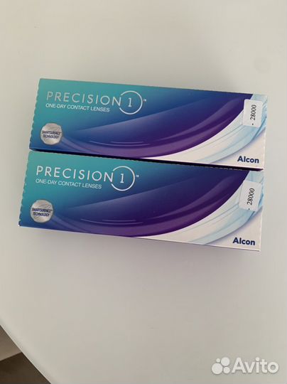 Линзы контактные Alcon precision 1 однодневные