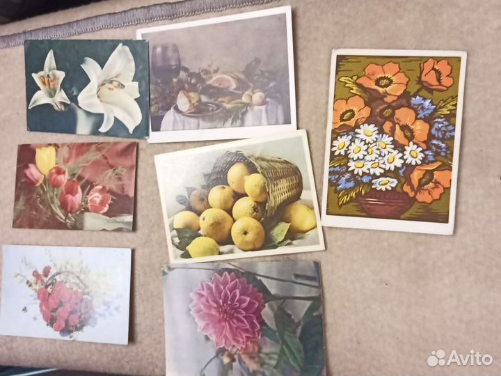 Почтовые открытки б/у