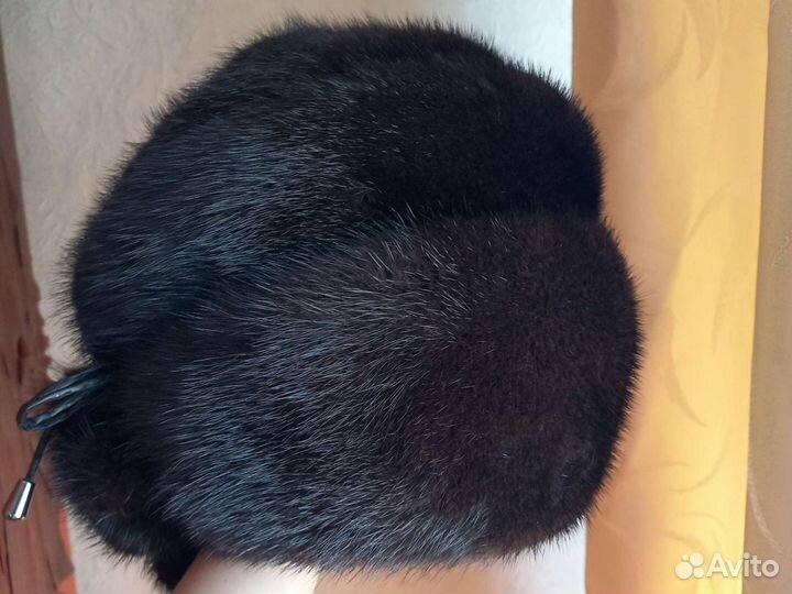 Шапка норковая женская