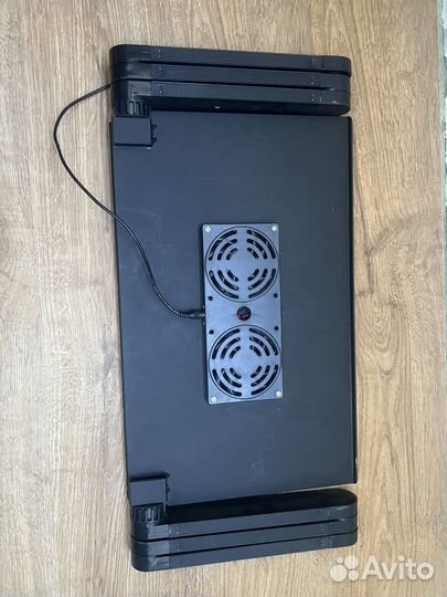 Стол трансформер с охлаждением для ноутбука