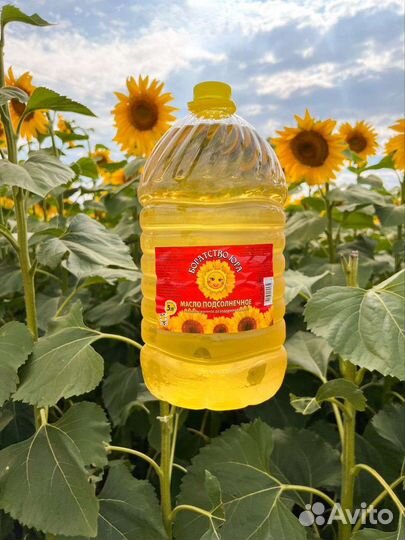 Масло подсолнечное оптом от завода