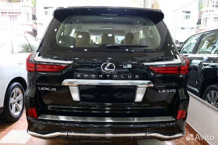 Lexus LX570/450d Накладка на задний бампер Q8EQ3