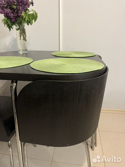 Кухонный стол и стулья бу IKEA