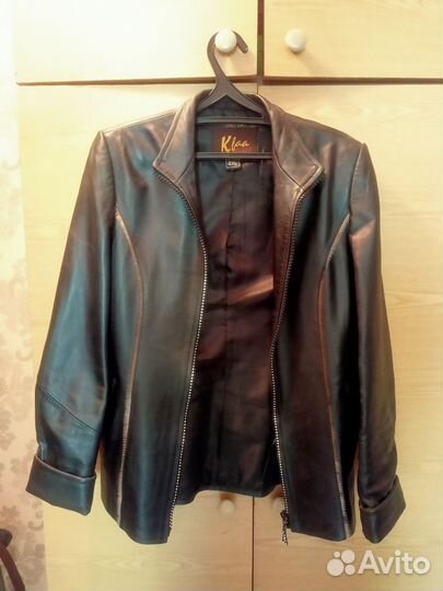 Куртка кожаная женская