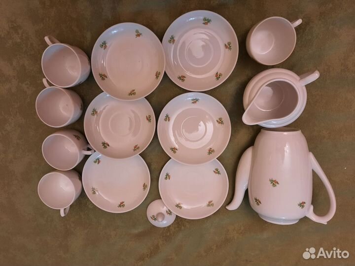 Кофейный сервиз СССР Вербилки