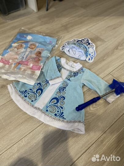 Костюм снегурочки на девочку