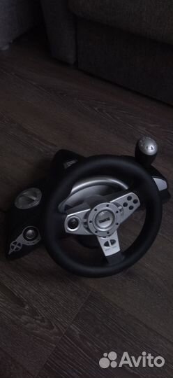 Игровой руль dialog GW-14VR cyber pilot