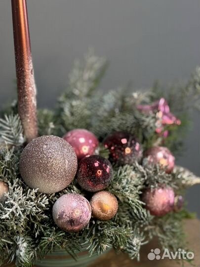 Новогодняя композиция. Нобилис