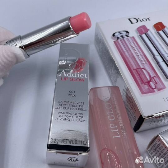 Dior addict набор 3в1 бальзам новый