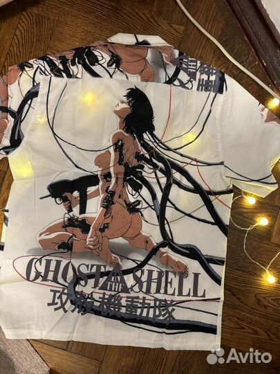 Гавайская рубашка ghost in the shell wacko maria