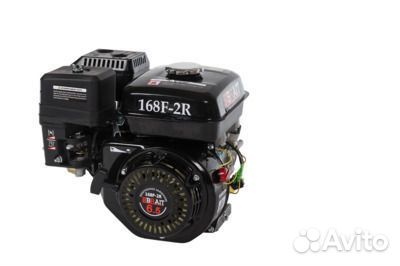 Двигатель бензиновый brait 168F-2R авт. сцепление