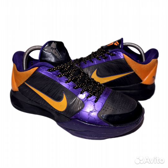 Кроссовки Nike zoom Kobe 5 Lakers оригинал