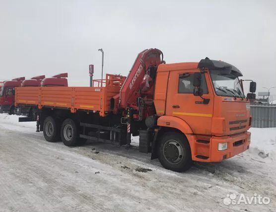 КамАЗ 65115-3094-50 с КМУ, 2023