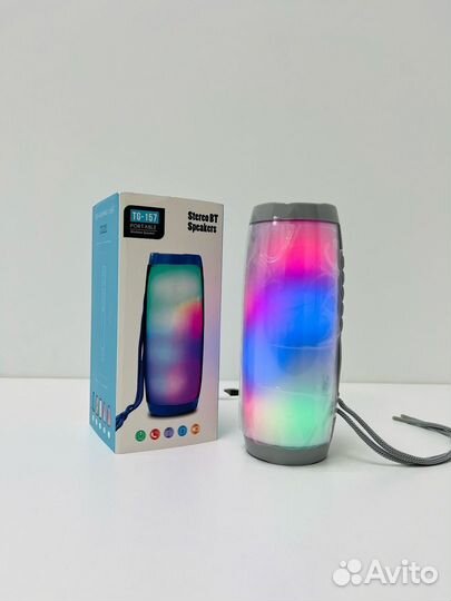 Новая Портативная Bluetooth колонка подсветка