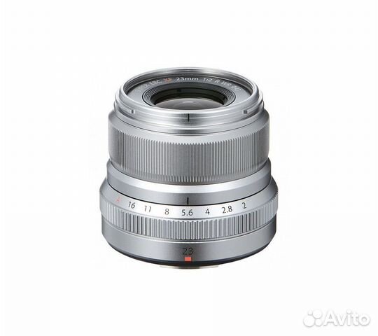 Объектив Fujifilm XF 23mm f/2 R WR серебро