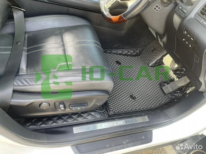 Автоковрики 3D с Бортиками на Lexus RX