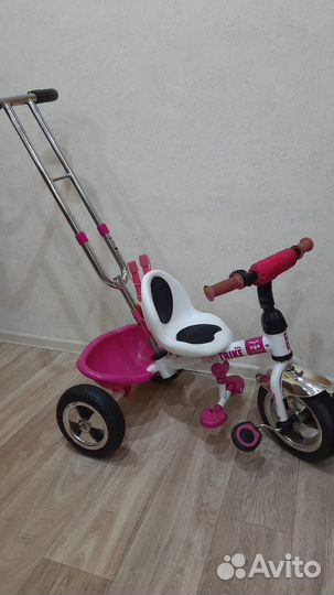 Детский велосипед с ручкой