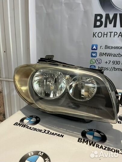 Фары галоген Bmw Е87 хэтчбэк N46B20 2008