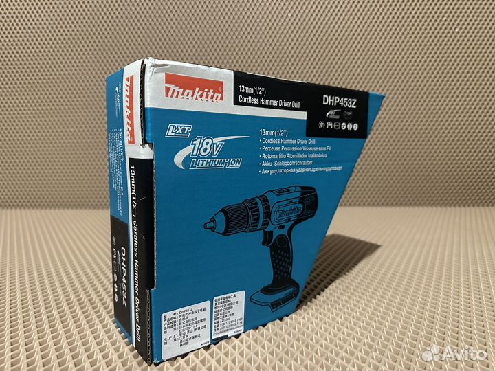 Ударная дрель-шуруповерт Makita DHP453Z