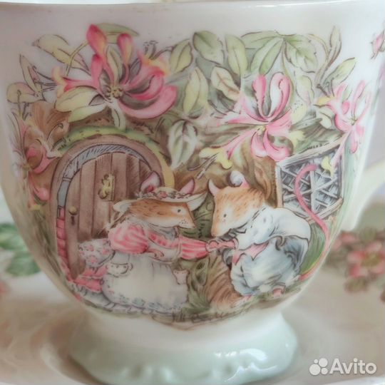 Чайная пара Royal Doulton Brambly Hedge Summer 200мл