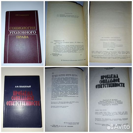 Уголовное право литература 1980-е