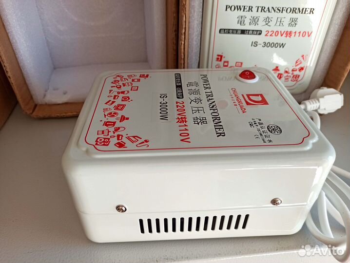 Трансформатор 220 на 100 вольт 3000W