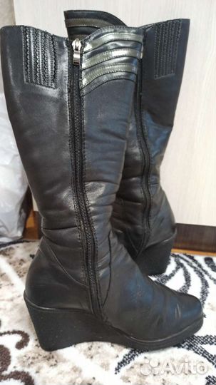 Сапоги женские зимние 36 размер натуральная кожа