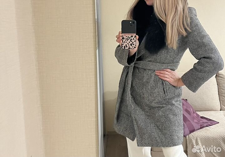 Пальто женское зимнее 44 46